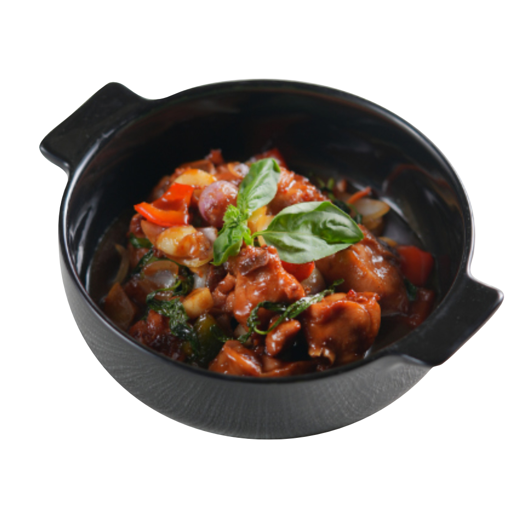 Claypot Ayam & Basil Dengan Saus “Three Cup”